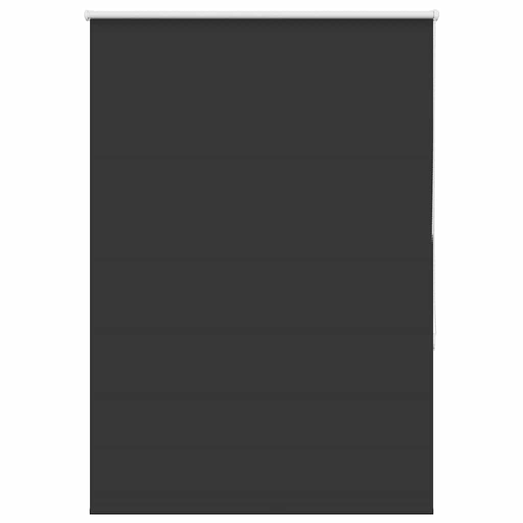 Vidaxx Verdunkelungsrollo 110x175 cm Stoffbreite 105,7 cm Schwarz