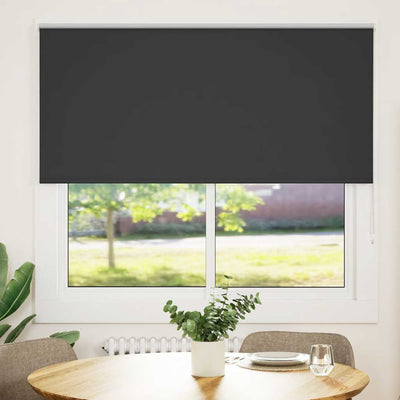 Vidaxx Verdunkelungsrollo 150x175 cm Stoffbreite 146,6 cm Schwarz
