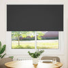 Vidaxx Verdunkelungsrollo 165x175 cm Stoffbreite 161,6 cm Schwarz