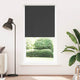 Vidaxx Verdunkelungsrollo 105x210 cm Stoffbreite 100,7 cm Schwarz