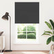 Vidaxx Verdunkelungsrollo 130x210 cm Stoffbreite 126,6 cm Schwarz