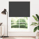 Vidaxx Verdunkelungsrollo 145x230 cm Stoffbreite 141,6 cm Schwarz