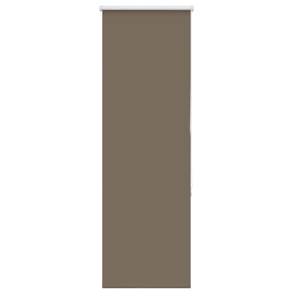 Vidaxx Verdunkelungsrollo Kaffee 40x130 cm, Stoffbreite 35,7 cm