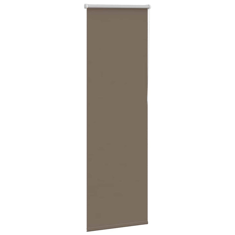 Vidaxx Verdunkelungsrollo Kaffee 50x130 cm, Stoffbreite 45,7 cm