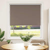 Vidaxx Verdunkelungsrollo Kaffee 105x130 cm Stoffbreite 100,7 cm