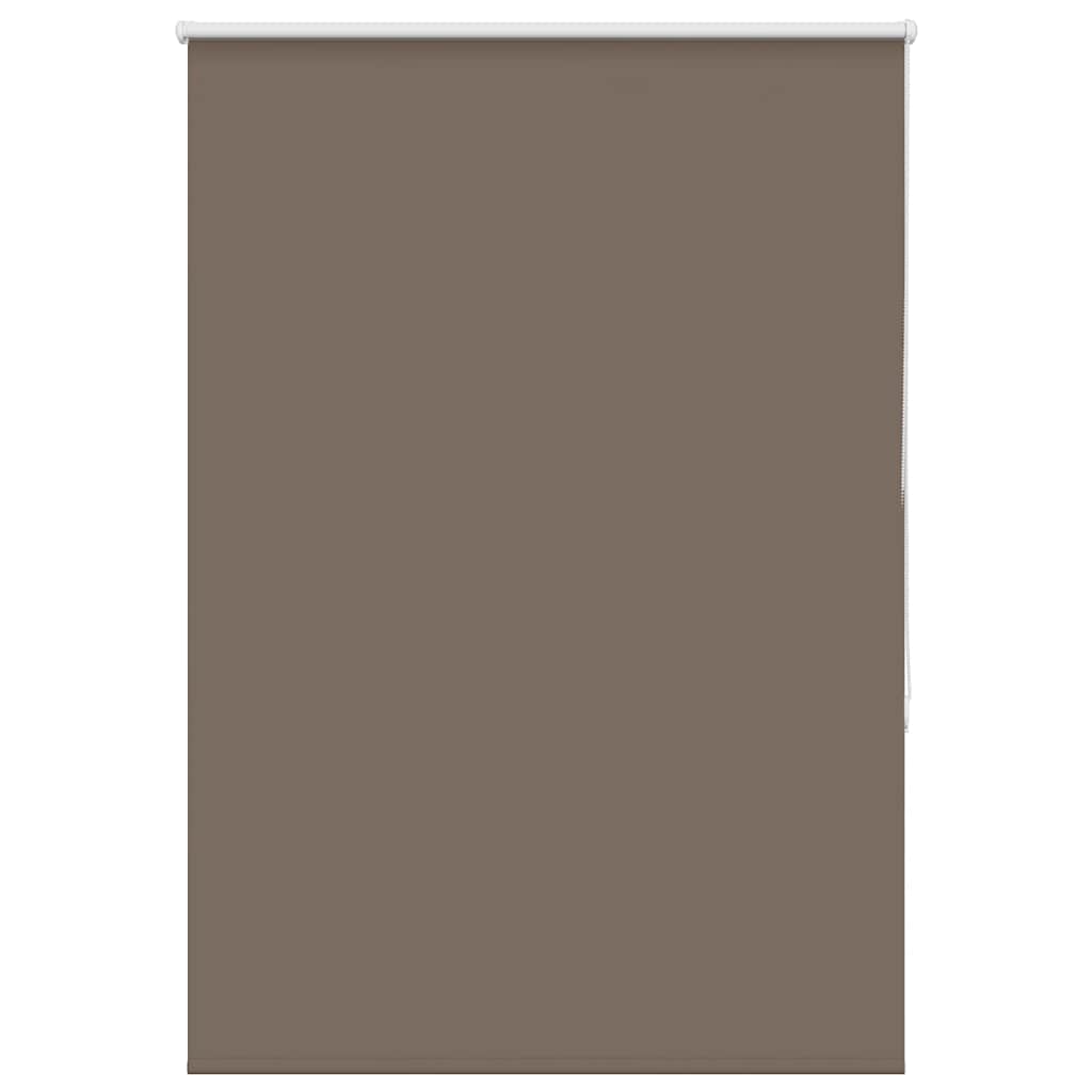 Vidaxx Verdunkelungsrollo Kaffee 115x130 cm Stoffbreite 110,7 cm