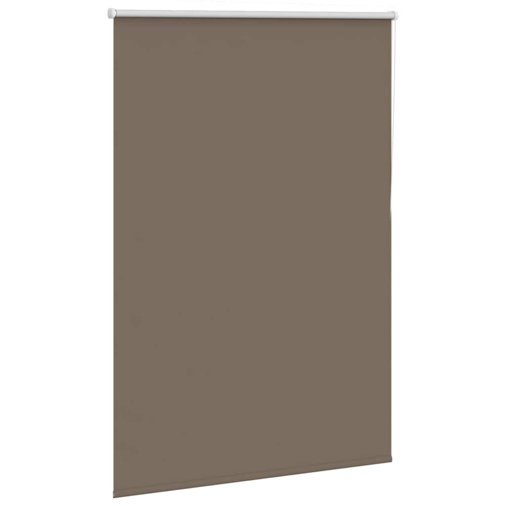 Vidaxx Verdunkelungsrollo Kaffee 115x130 cm Stoffbreite 110,7 cm