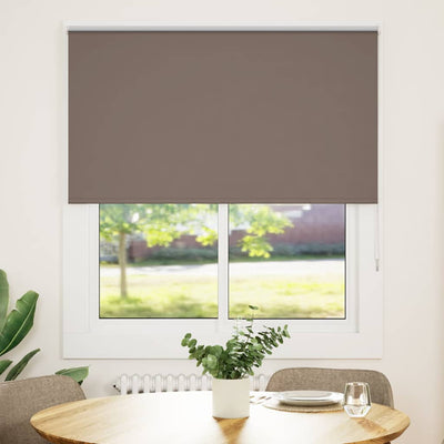 Vidaxx Verdunkelungsrollo Kaffee 130x130 cm Stoffbreite 126,6 cm