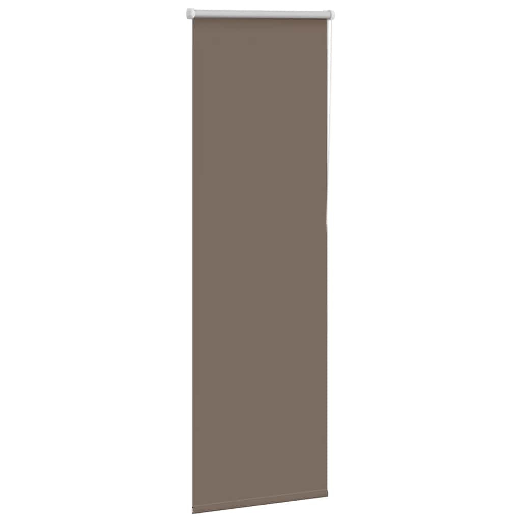 Vidaxx Verdunkelungsrollo Kaffee 40x150 cm, Stoffbreite 35,7 cm