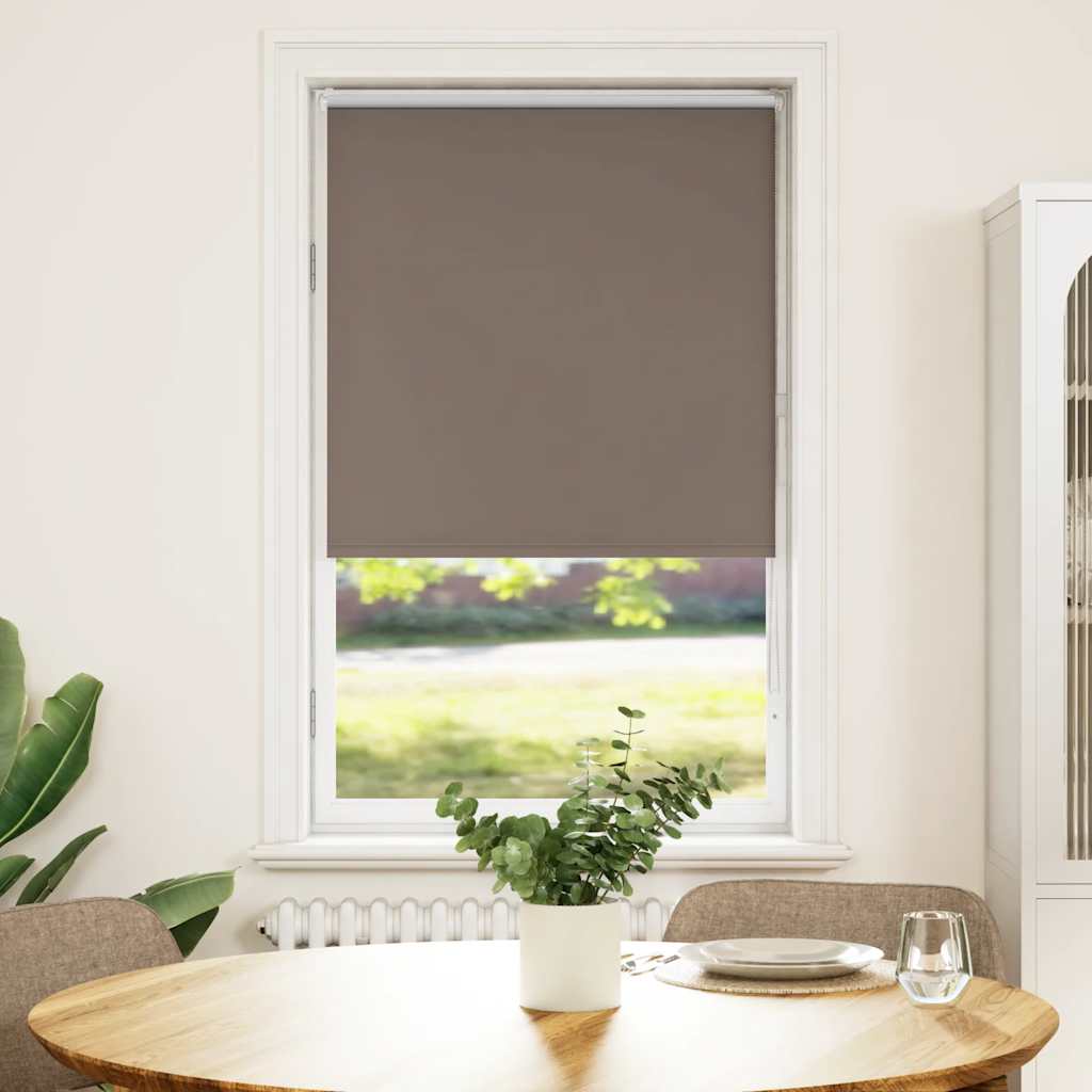 Vidaxx Verdunkelungsrollo Kaffee 75x150 cm, Stoffbreite 70,7 cm