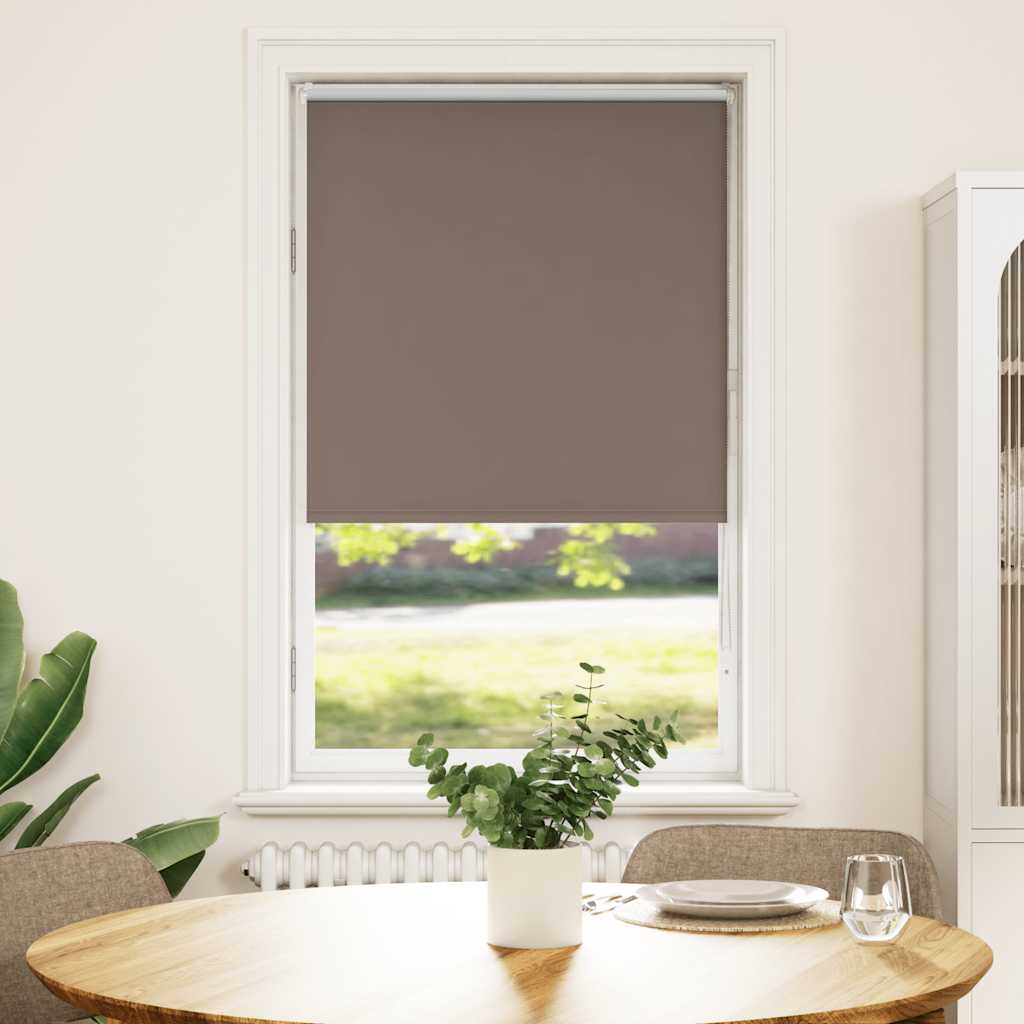 Vidaxx Verdunkelungsrollo Kaffee 80x150 cm, Stoffbreite 75,7 cm