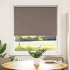 Vidaxx Verdunkelungsrollo Kaffee 95x150 cm, Stoffbreite 90,7 cm