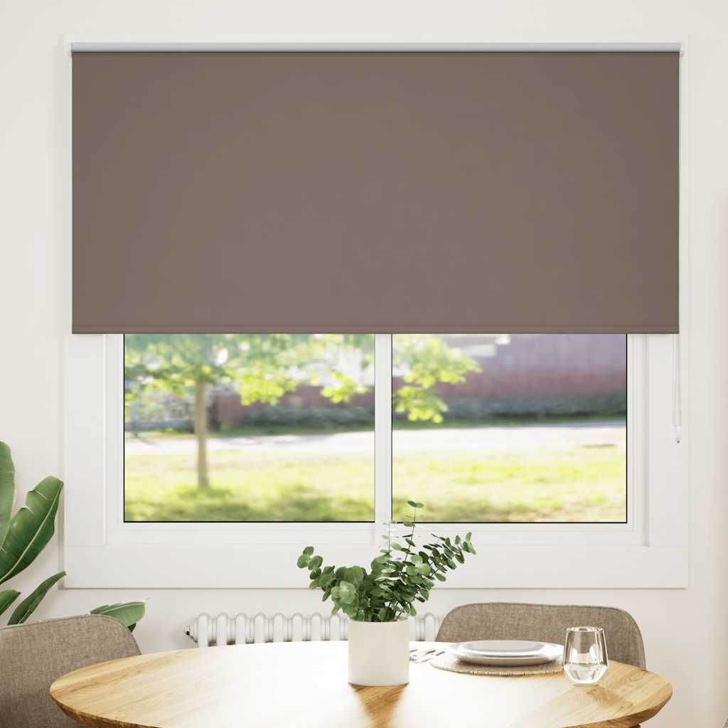 Vidaxx Verdunkelungsrollo Kaffee 155x150 cm Stoffbreite 151,6 cm