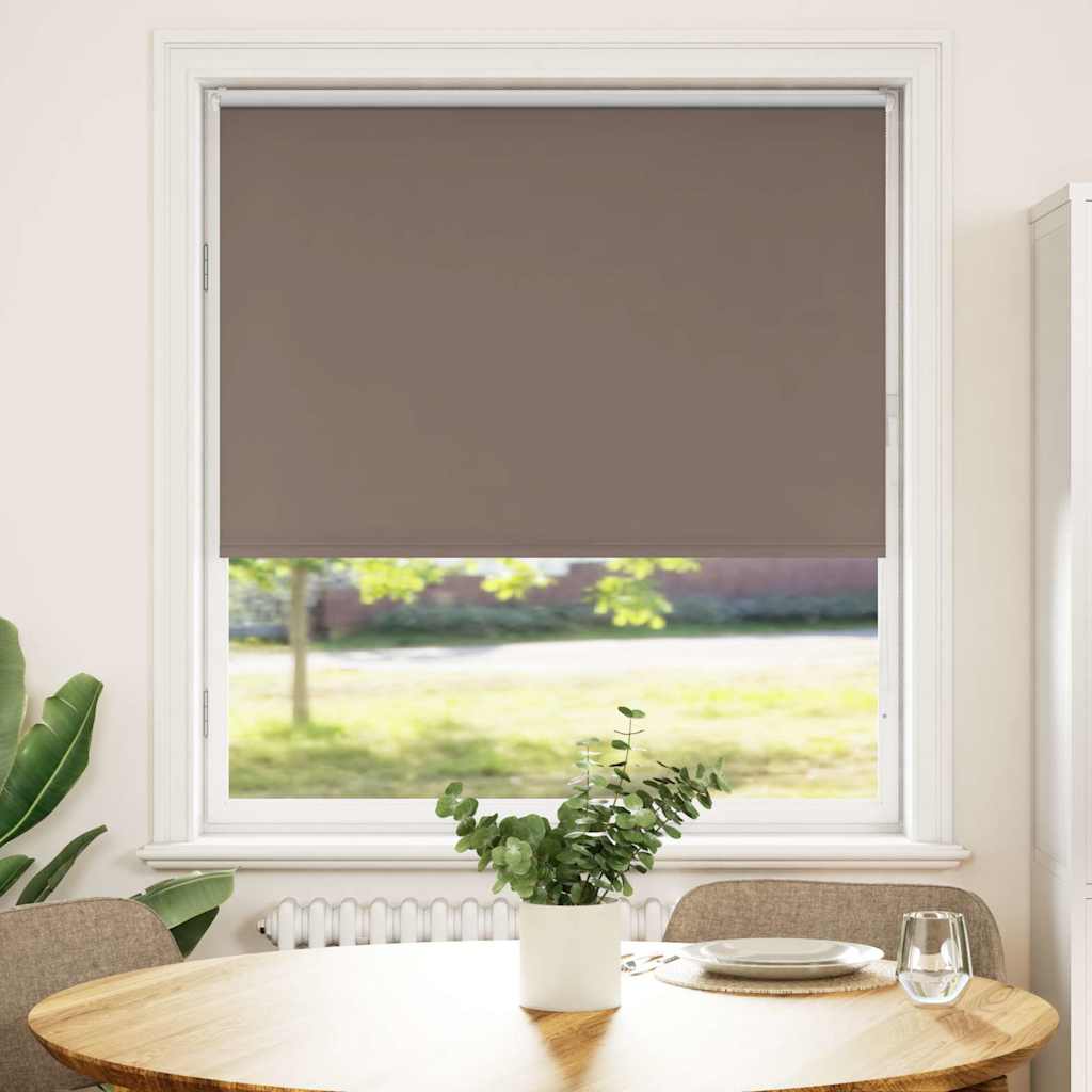 Vidaxx Verdunkelungsrollo Kaffee 110x175 cm Stoffbreite 105,7 cm