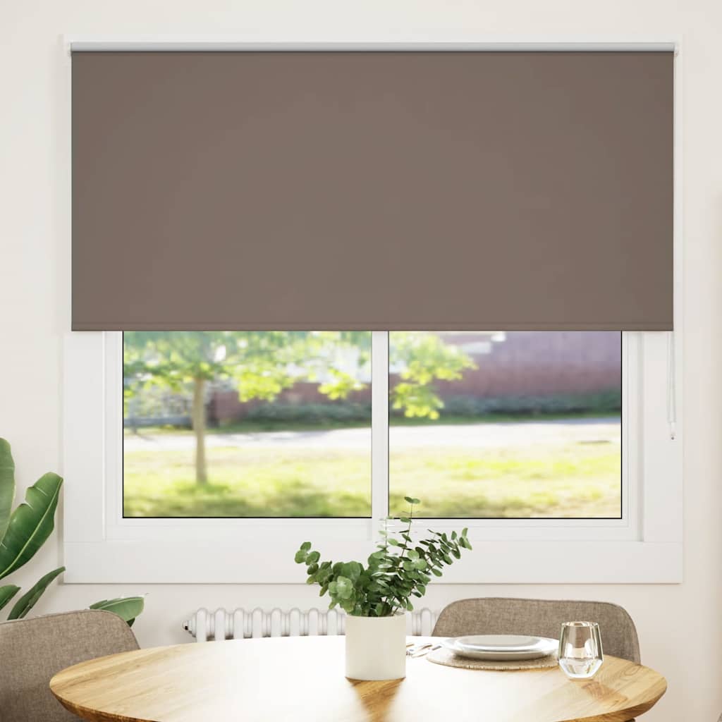 Vidaxx Verdunkelungsrollo Kaffee 160x175 cm Stoffbreite 156,6 cm