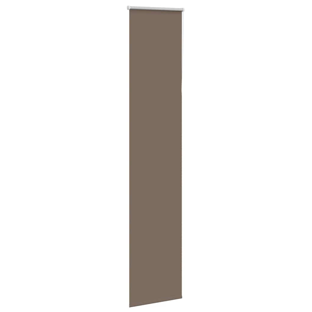 Vidaxx Verdunkelungsrollo Kaffee 45x210 cm, Stoffbreite 40,7 cm