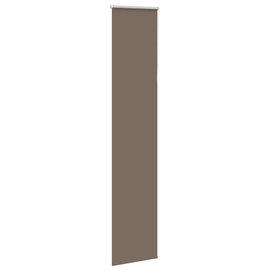 Vidaxx Verdunkelungsrollo Kaffee 50x210 cm, Stoffbreite 45,7 cm