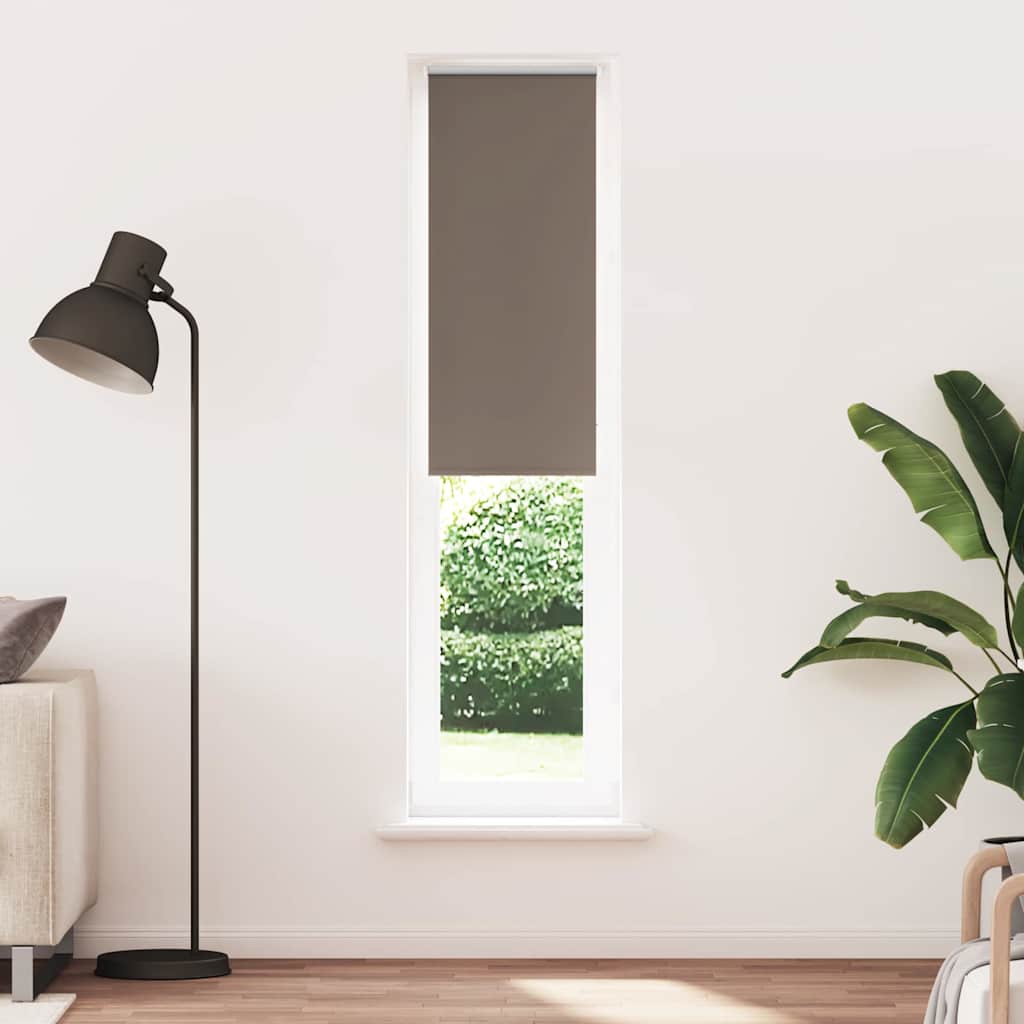 Vidaxx Verdunkelungsrollo Kaffee 55x210 cm, Stoffbreite 50,7 cm