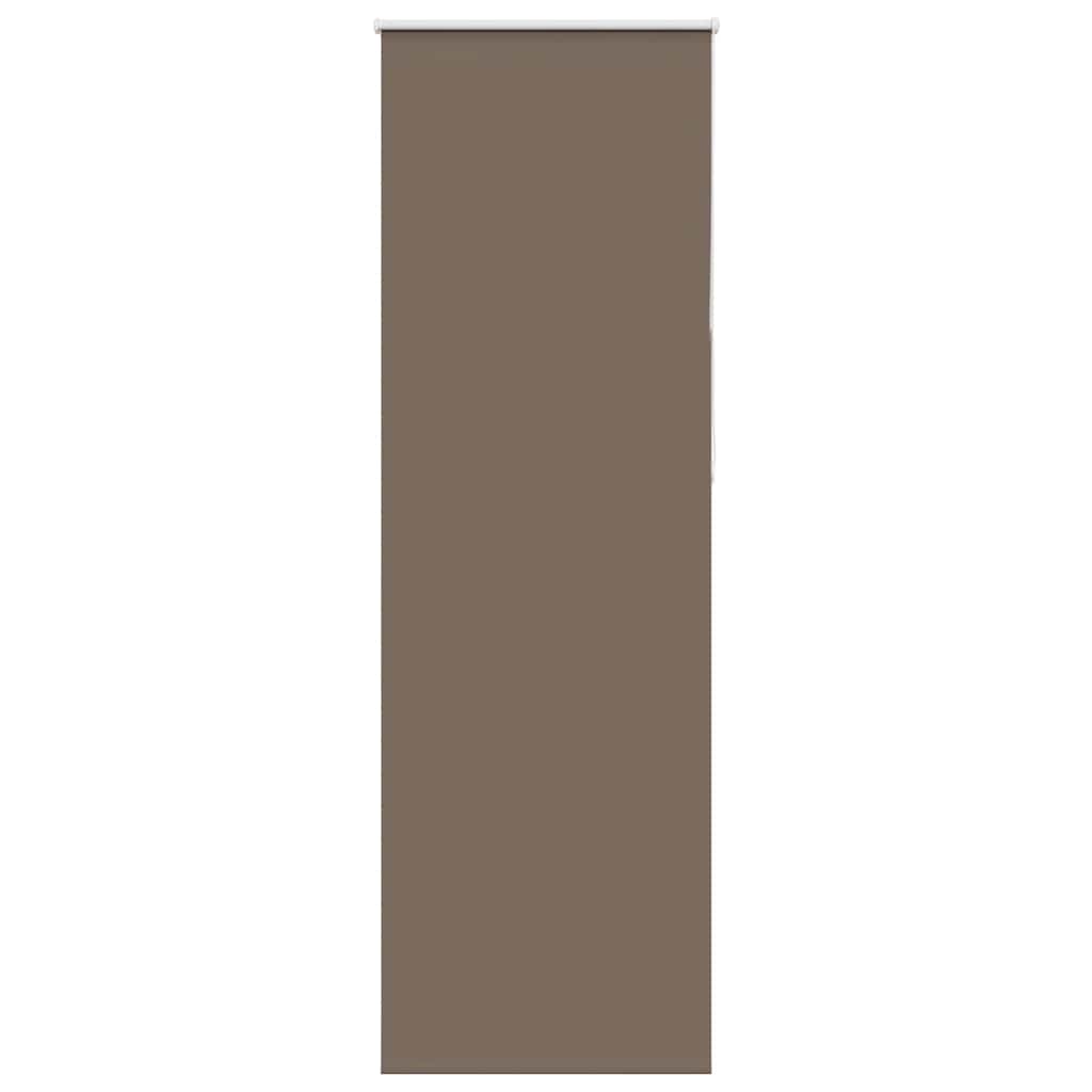 Vidaxx Verdunkelungsrollo Kaffee 85x210 cm, Stoffbreite 80,7 cm