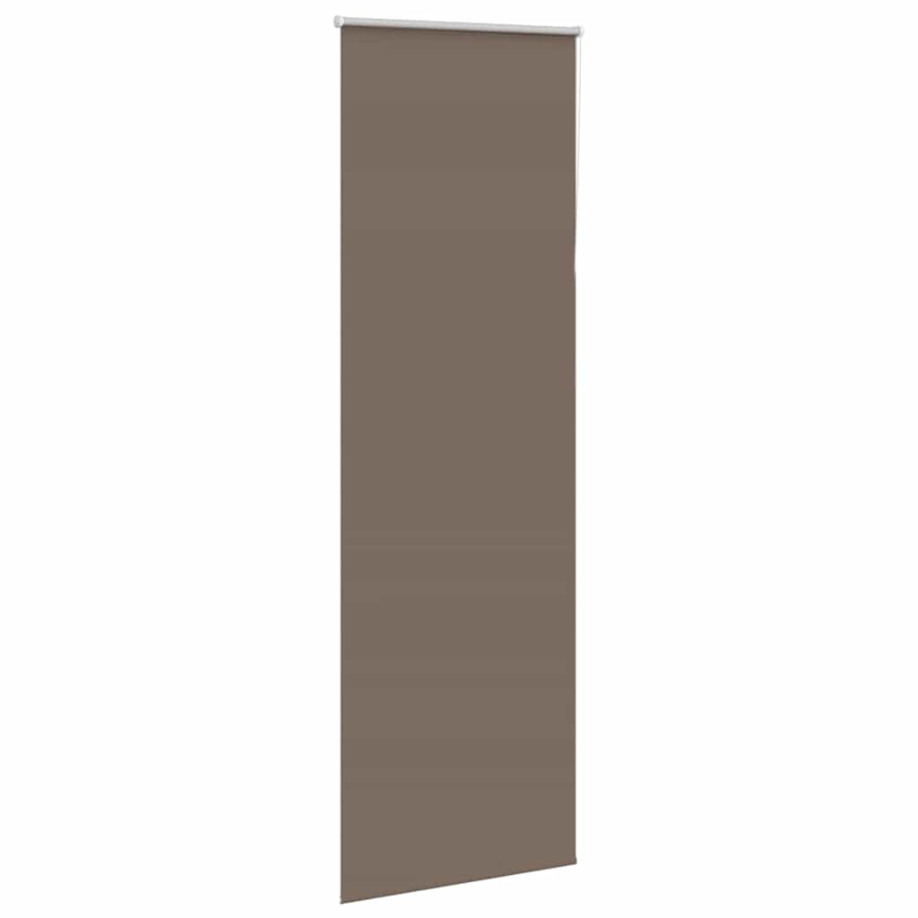 Vidaxx Verdunkelungsrollo Kaffee 85x210 cm, Stoffbreite 80,7 cm