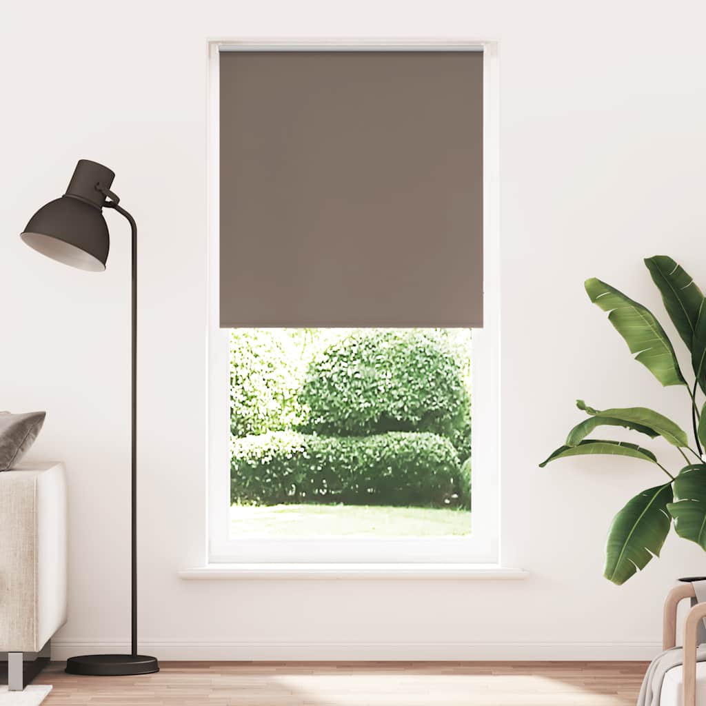 Vidaxx Verdunkelungsrollo Kaffee 95x210 cm, Stoffbreite 90,7 cm
