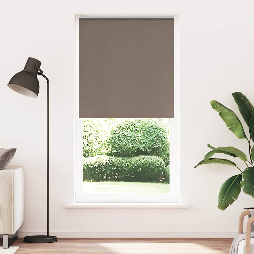 Vidaxx Verdunkelungsrollo Kaffee 115x210 cm Stoffbreite 110,7 cm