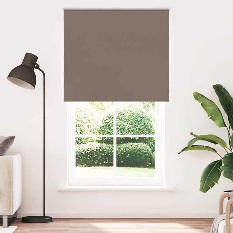 Vidaxx Verdunkelungsrollo Kaffee 120x210 cm Stoffbreite 116,6 cm