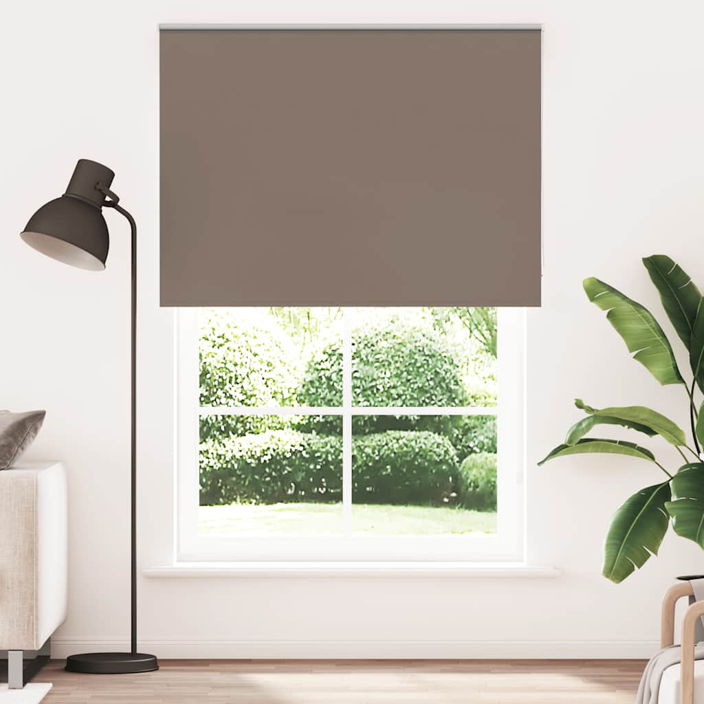 Vidaxx Verdunkelungsrollo Kaffee 150x210 cm Stoffbreite 146,6 cm