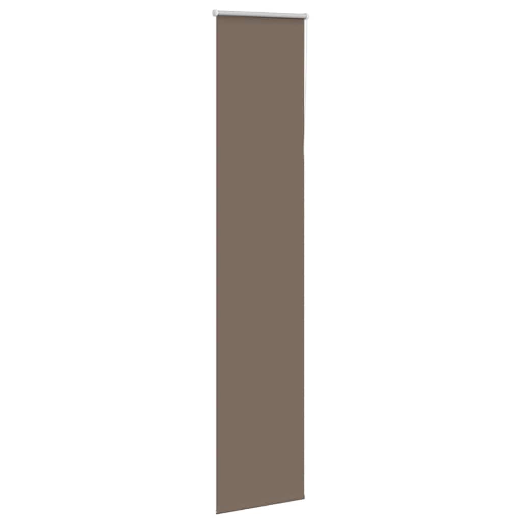 Vidaxx Verdunkelungsrollo Kaffee 50x230 cm, Stoffbreite 45,7 cm