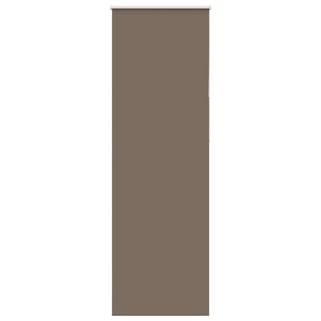 Vidaxx Verdunkelungsrollo Kaffee 75x230 cm, Stoffbreite 70,7 cm