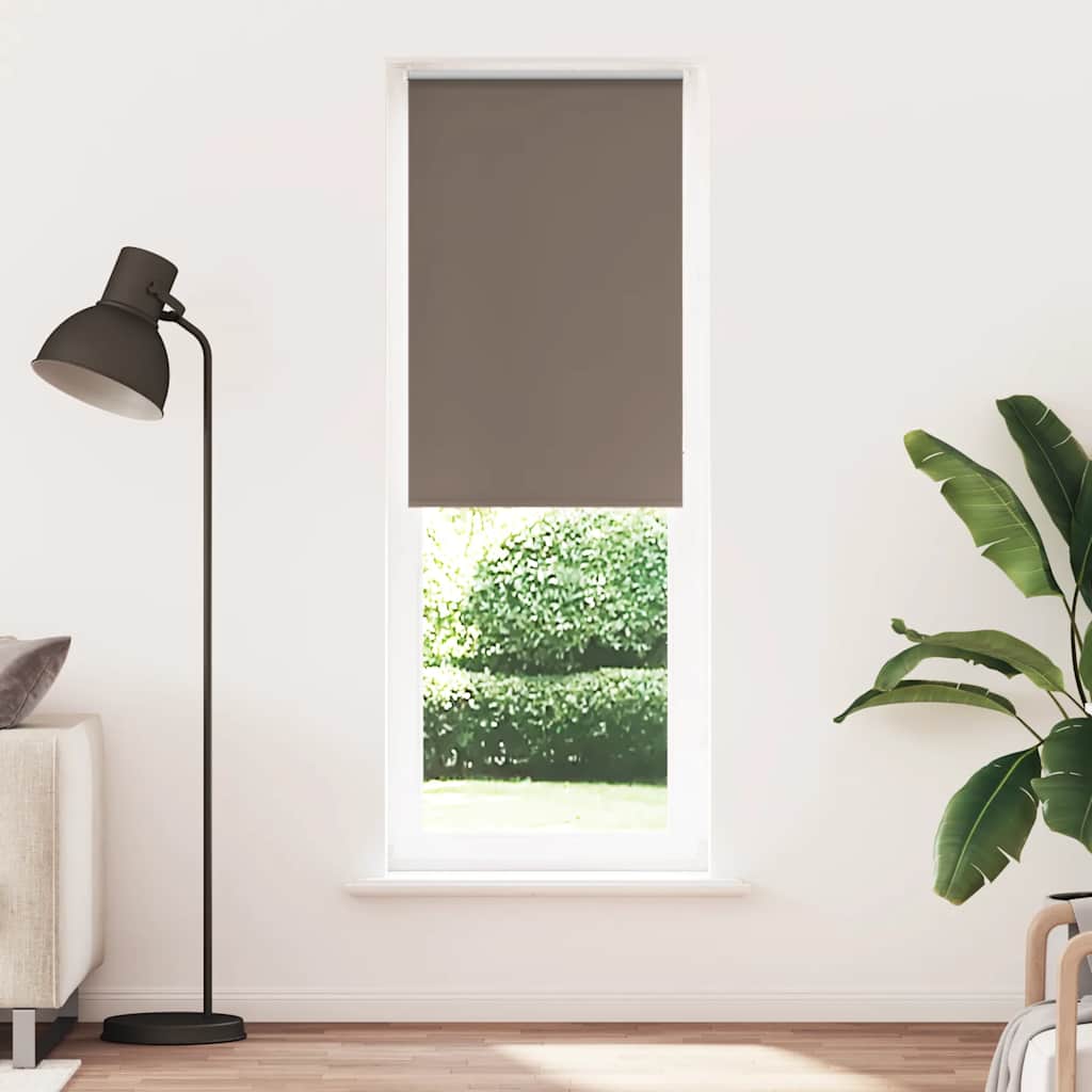 Vidaxx Verdunkelungsrollo Kaffee 75x230 cm, Stoffbreite 70,7 cm