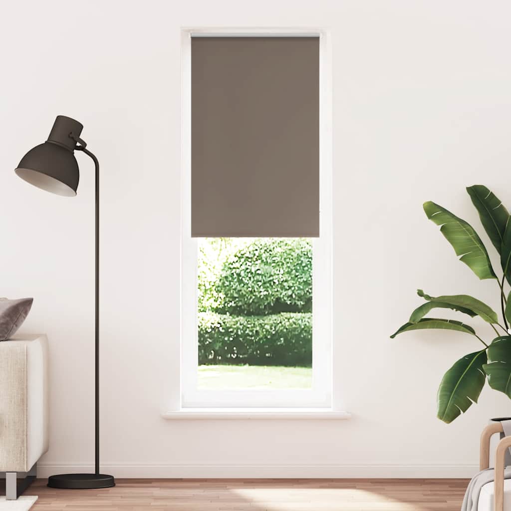 Vidaxx Verdunkelungsrollo Kaffee 80x230 cm, Stoffbreite 75,7 cm