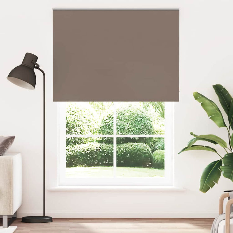 Vidaxx Verdunkelungsrollo Kaffee 145x230 cm Stoffbreite 141,6 cm