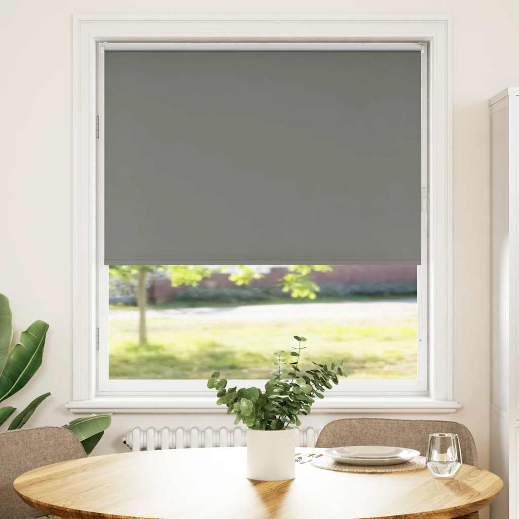 Vidaxx Verdunkelungsrollo 105x150 cm Stoffbreite 100,7 cm Grau