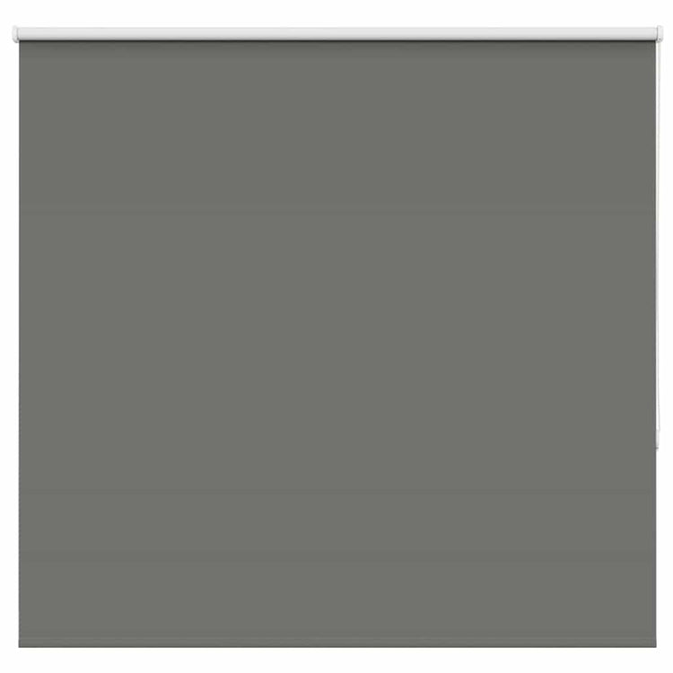 Vidaxx Verdunkelungsrollo 150x150 cm Stoffbreite 146,6 cm Grau