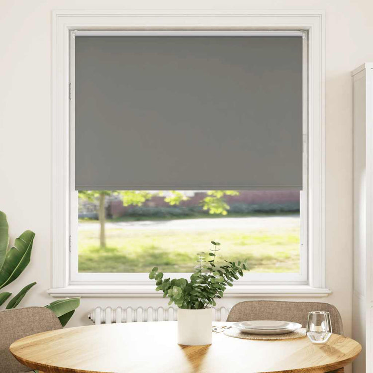 Vidaxx Verdunkelungsrollo 110x175 cm Stoffbreite 105,7 cm Grau