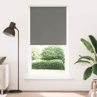 Vidaxx Verdunkelungsrollo 115x210 cm Stoffbreite 110,7 cm Grau