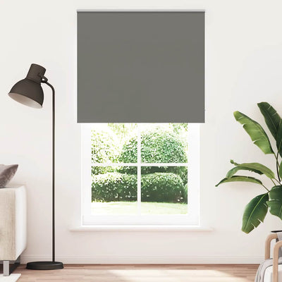 Vidaxx Verdunkelungsrollo 130x230 cm Stoffbreite 126,6 cm Grau