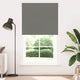 Vidaxx Verdunkelungsrollo 140x230 cm Stoffbreite 136,6 cm Grau