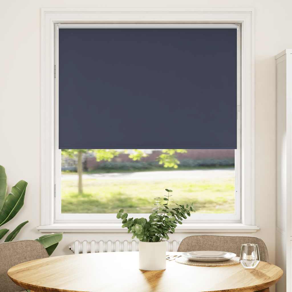 Vidaxx Verdunkelungsrollo 115x130 cm Stoffbreite 110,7 cm blau