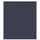 Vidaxx Verdunkelungsrollo 125x130 cm Stoffbreite 121,6 cm Blau