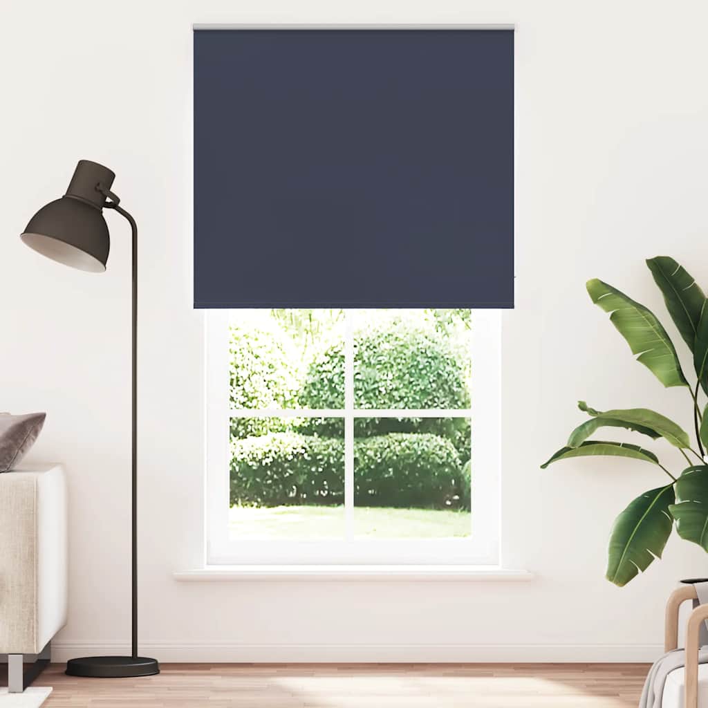 Vidaxx Verdunkelungsrollo 140x210 cm Stoffbreite 136,6 cm blau