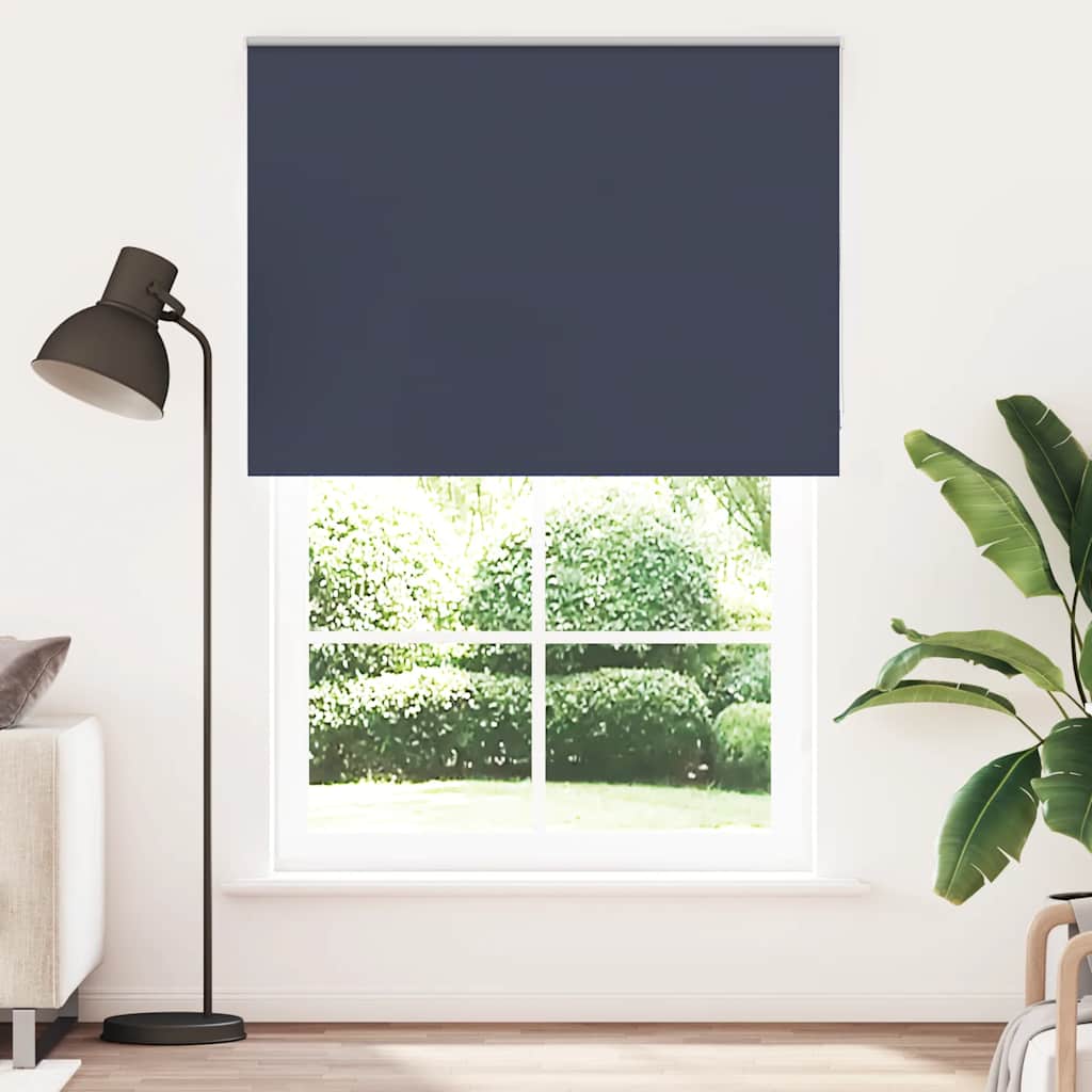 Vidaxx Verdunkelungsrollo 145x210 cm Stoffbreite 141,6 cm Blau