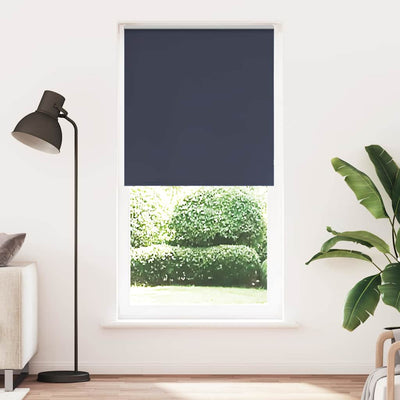 Vidaxx blackout roller blind 115x230 cm fabric width 110.7 cm blue