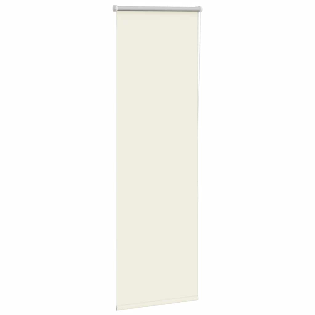 Vidaxx Verdunkelungsrollo 45x130 cm Stoffbreite Offwhite