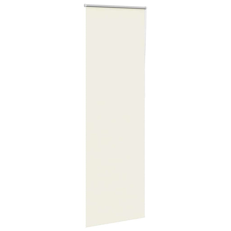 Vidaxx Verdunkelungsrollo Offwhite 65x210 cm Stoffbreite