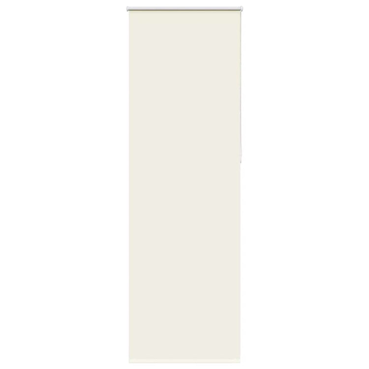 Vidaxx Verdunkelungsrollo Offwhite 85x210 cm Stoffbreite