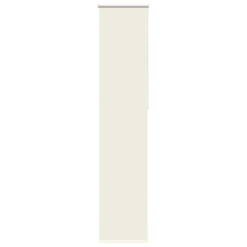 Vidaxx Verdunkelungsrollo 40x230 cm Stoffbreite Offwhite