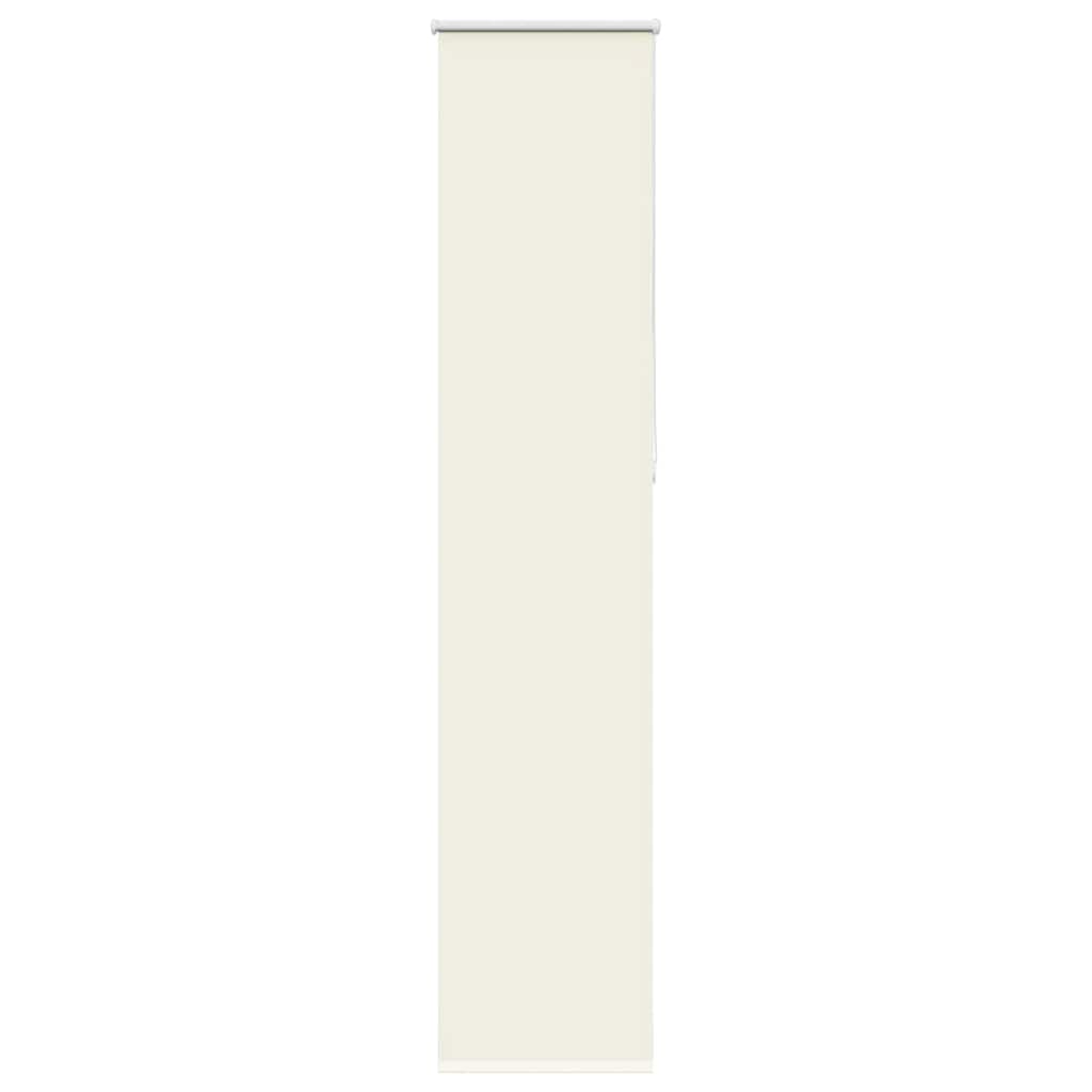 Vidaxx Verdunkelungsrollo 45x230 cm Stoffbreite Offwhite
