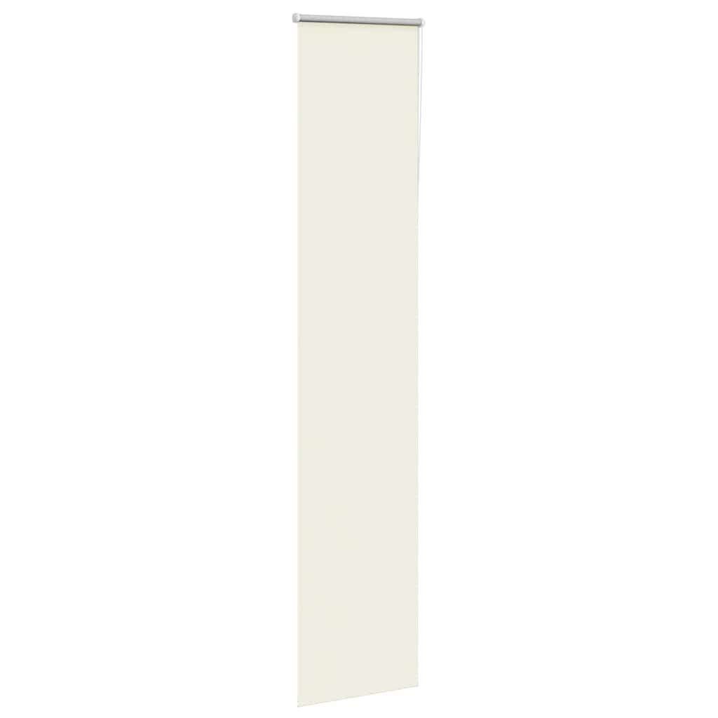 Vidaxx Verdunkelungsrollo 45x230 cm Stoffbreite Offwhite